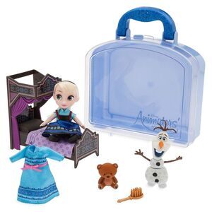 Elsa - Disney Animators' Collection Frozen Elsa Mini Doll Blue
